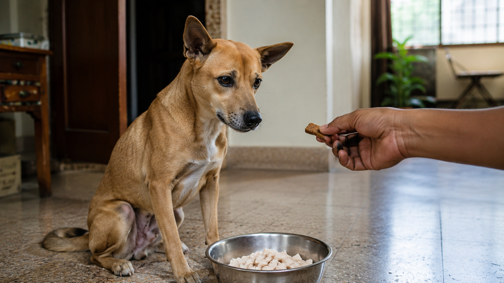 Dog treats in India are overwhelmingly chicken-based, even when labelled otherwise.
